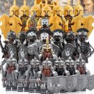 24pcs The Lord of the Rings Orcs Uruk-hai Elf Elves Dwarf Warriors Minifigures