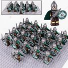 21pcs Rohan Elite Soldiers Royal Guard Archers The Lord of the Rings Minifigures D