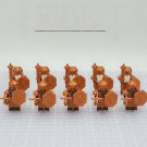10pcs The Hobbit The Erebor Dwarf Copper Armour Soldiers Minifigures Toys