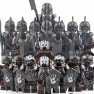 16pcs The Lord of the Rings Uruk-hai Mordor Orcs Dol Guldur Orcs Minifigures Toy