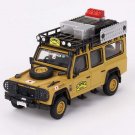 Land Rover Defender 110 1989 Camel Trophy Diecast 1:64 Scale Model