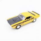 1970 Dodge Challanger T/A Yellow 5" Diecast Model Pullback