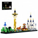 579PCS Skyline Architecture Master Sword, Misty Forest, Sheikah Tower
