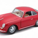 1961 Porsche 356 B Coupe Red Diecast 1:24 Scale Model