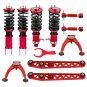 Coilovers + 6x Control Arms & Camber Kit for Honda Civic EK EJ EM 1996-2000