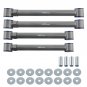Heavy Duty Adjustable 4 x Front Control Arms 0-6" Lift for Ram 2500 1994-2009