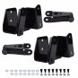 4" Rear Drop Lowering Kit Shackles Hangers For Ford F-150 F-100 2WD 1973-1996