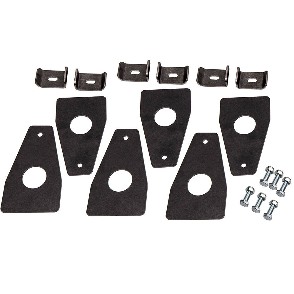 6pcs Universal Top Roof Rack Tower Gutter Mounts Clamps Tall Brackets 6 Inch