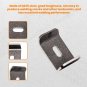 6pcs Universal Top Roof Rack Tower Gutter Mounts Clamps Tall Brackets 6 Inch