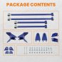 Suspension Triangulated 4 Link Kit Bars For Chevrolet S10 Trucks 1994-2004