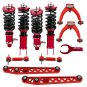 Adjustable Coilover Shock Struts + Camber Arm Kit For Honda Civic 1996-2000