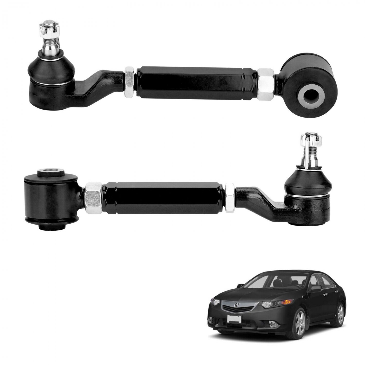 2x Rear Adjustable Camber Kit For Honda Accord 2003-2007 Acura TSX 2004-2008