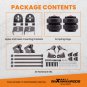 Weld On Triangulated 4 Link Suspension Kit Bars 2500 Bags Air Ride Bag Mount NEW