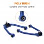 Pair Adjustable Front Upper Camber Control Arms Set for Nissan 350Z Z33 2003-09