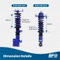 Front + Rear Full Coilover Struts For Toyota Corolla 03-08 Ajustable Height