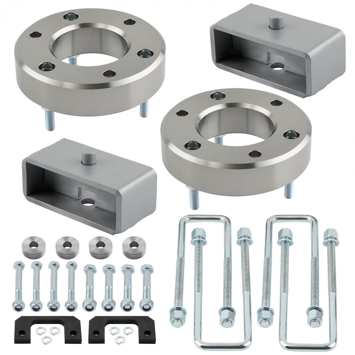 3" Front 2" Rear Lift Kit w/ Diff Drop for Chevy Silverado 1500 2WD 4WD 07-20