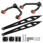 2-4" Lift Upper Control Arm + Rear Traction Bars For 07-18 Silverado Sierra 1500