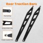 2-4" Lift Upper Control Arm + Rear Traction Bars For 07-18 Silverado Sierra 1500