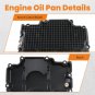 Engine Oil Pan Lower For Infiniti Q50 Q60 2017-2022 3.0L V6 RWD 111105CA2A
