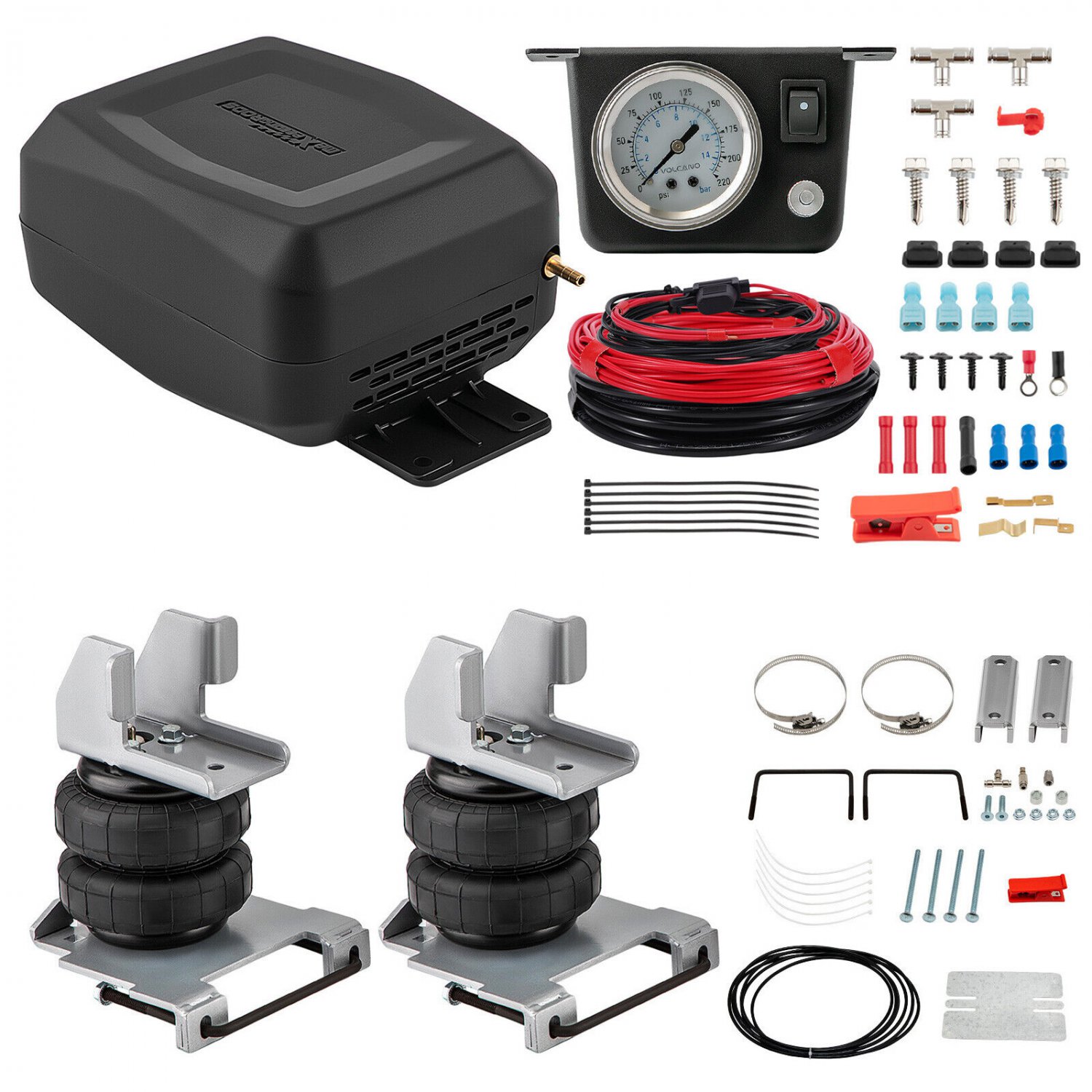 Air Spring Bag with Air Controller Kit For Sierra 1500 2007-2018