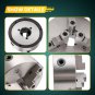 8" Self Centering Lathe Chuck 3 Jaw 8 inch for Milling K11-200A 200 mm Steel