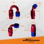 20ft 8AN PTFE Stainless Steel Braided Fuel Line Oil/Gas Hose AN8 End Fitting Kit