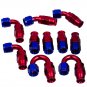 20ft 8AN PTFE Stainless Steel Braided Fuel Line Oil/Gas Hose AN8 End Fitting Kit