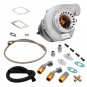 Billet GT35 GT3582 Universal Turbo Kit T3 Anti-Surge w/ Feed Return Oil Lines