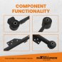 Suspension Rear Upper & Lower Trailing Control Arms For Nissan Pathfinder 97-04