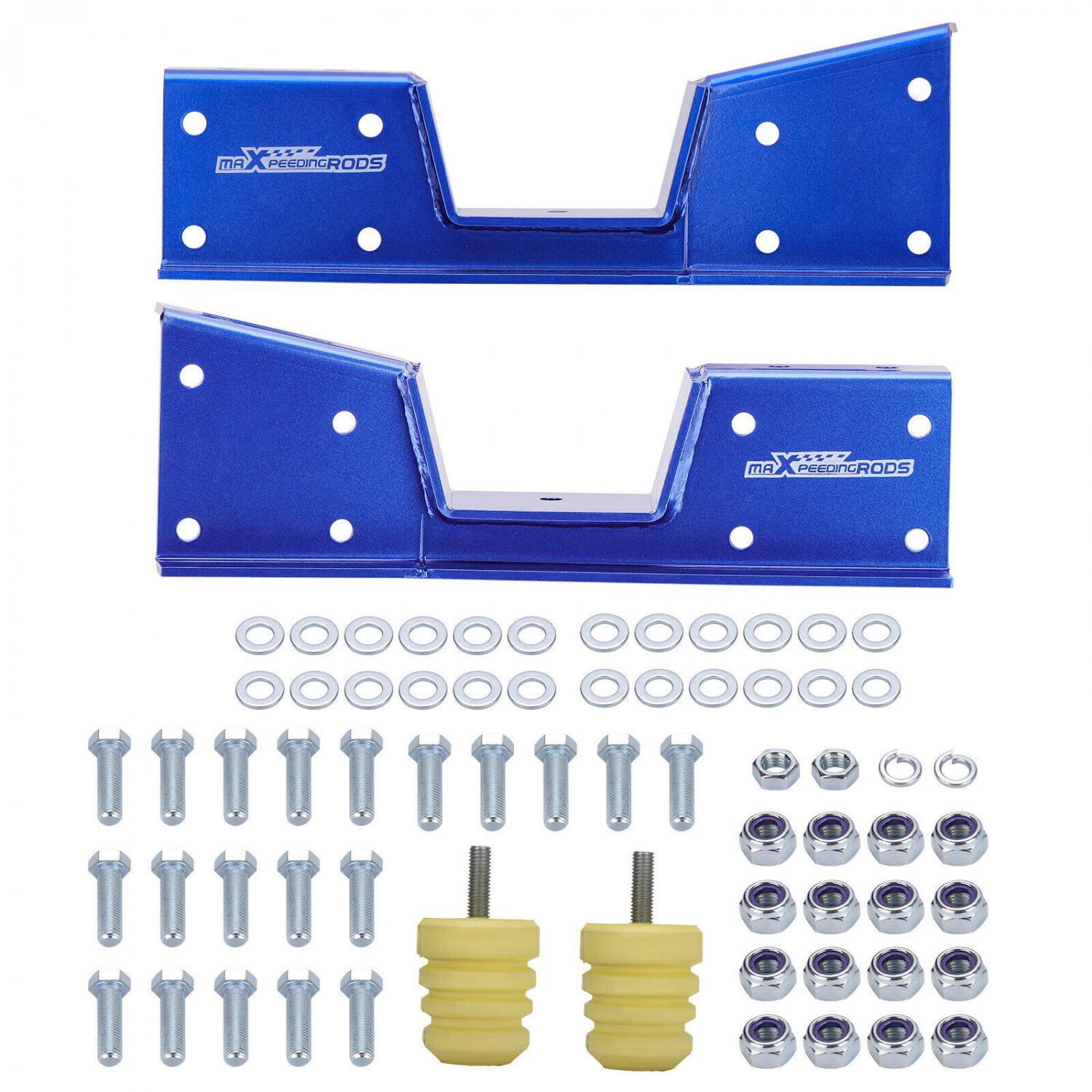 Rear C-Notch Kits Bump Stops Fit for GMC Sierra 1500 Classic NBS Body 01-07
