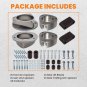 3" Full Lift Kit + 2" Rear Trailing Arm Spacers for Saab 92-X 2005 2006