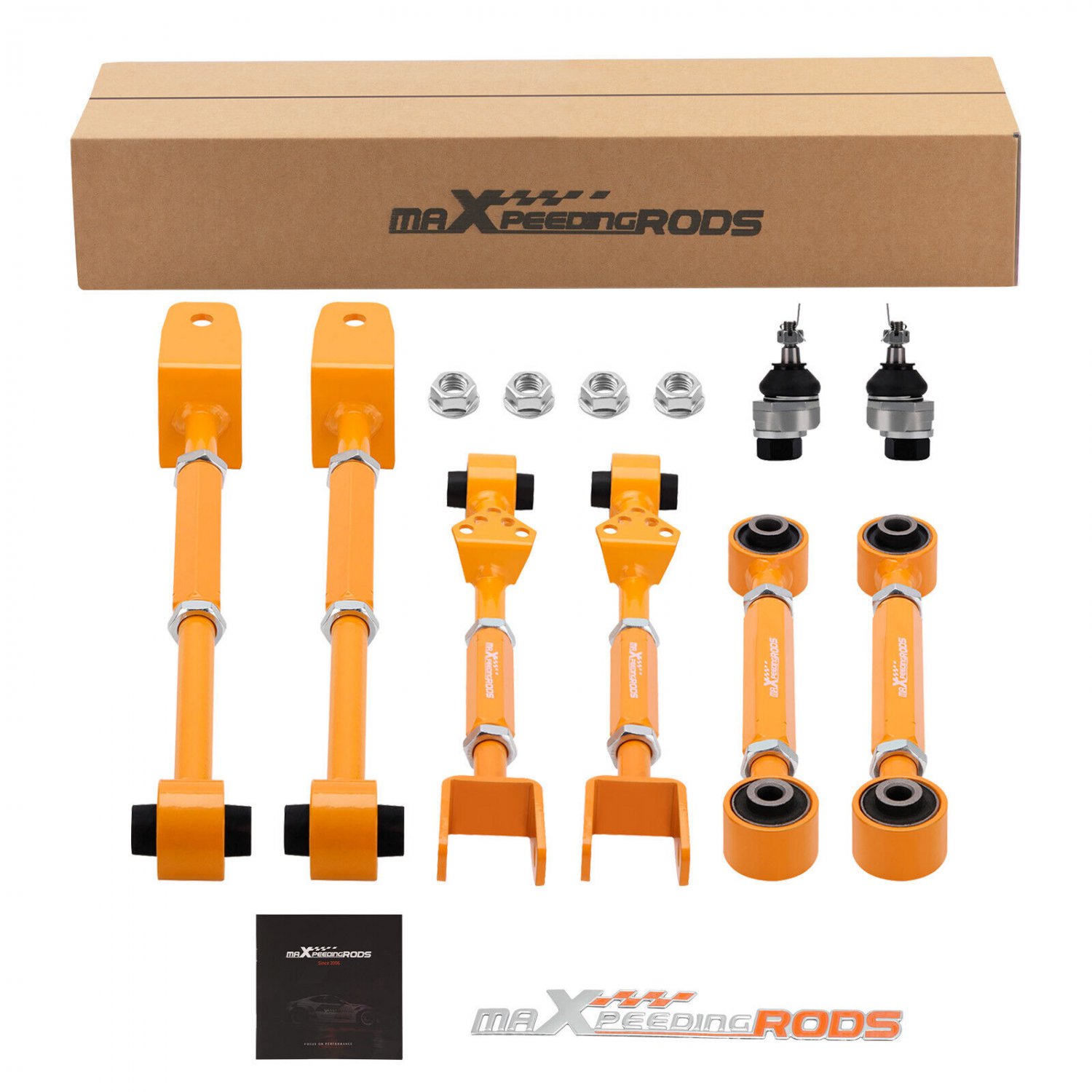 Suspension Adjustable Camber Control Arms Toe Kits for Honda Accord 2008-2013