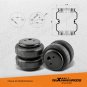 Weld On Triangulated Mount Bracket+2x2500 lbs Bags+4 Link Kit for 2.75"Axle