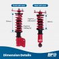 Front & Rear Coilovers Suspension Kit For Subaru Impreza 2008-2014 Adj.Height