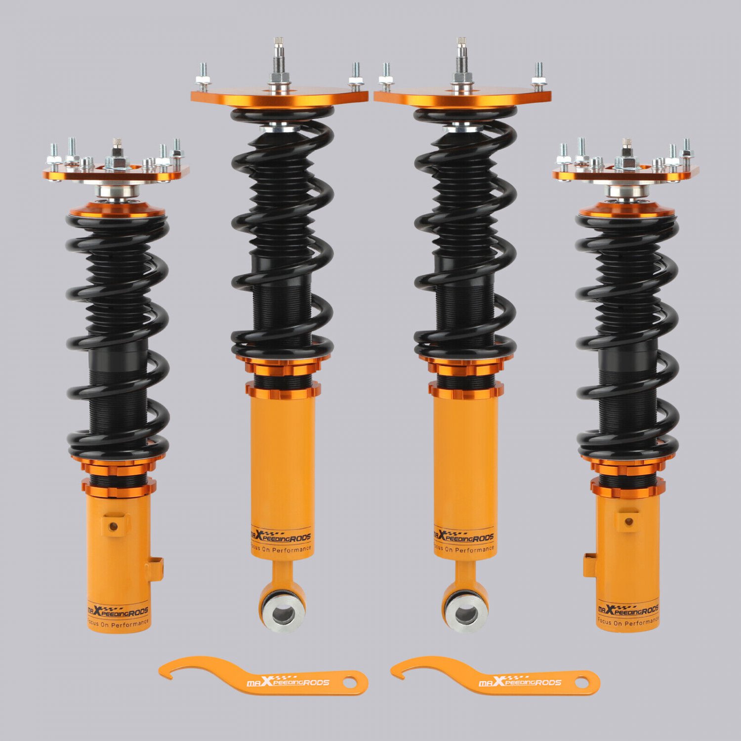 MaXpeedingrods 24 Way Damper Coilover Suspension Kit For Mazda RX7 FC 1985-1992