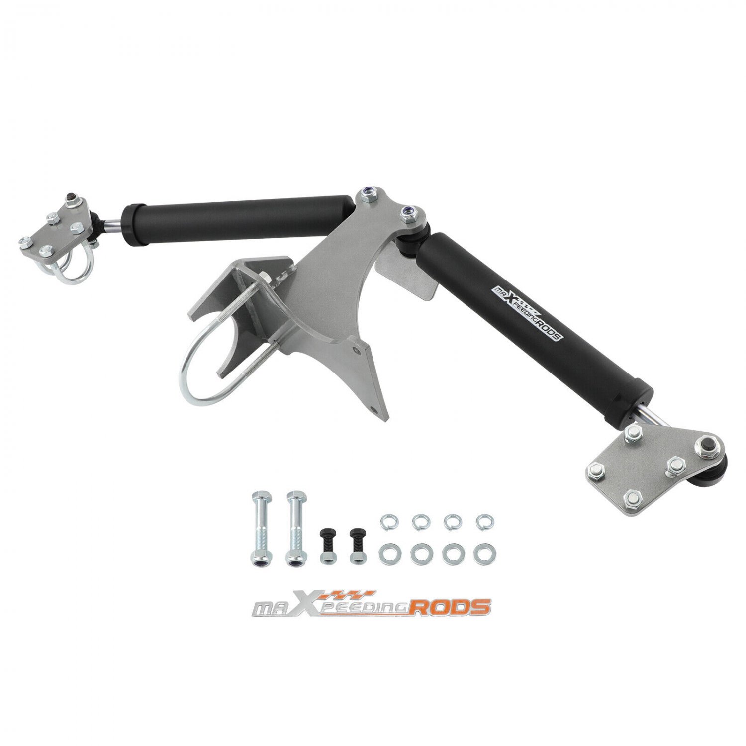 Dual Steering Stabilizer W/ Brackets for Ford F250 F350 Super Duty 4WD 05-22