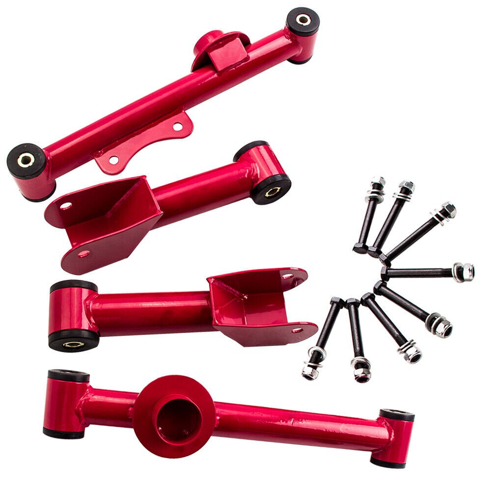 Upper Lower Rear Tubular Control Arms w/Hardware for Ford Mustang 1979-2003 2004