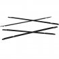 4pcs Car Weatherstrip Window Moulding Trim Seal Belt For Honda Civic 06-11