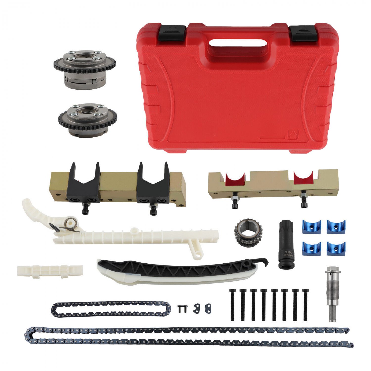 Timing Chain Kit Exhaust Intake Gear Tool for Mercedes-Benz A250 2.0L A160 1.6L