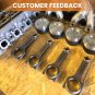 Forged Conrods H Beam Rods for Focus ZX3 SVT ST170 Escort ZX2 2.0L Zetec 5.483