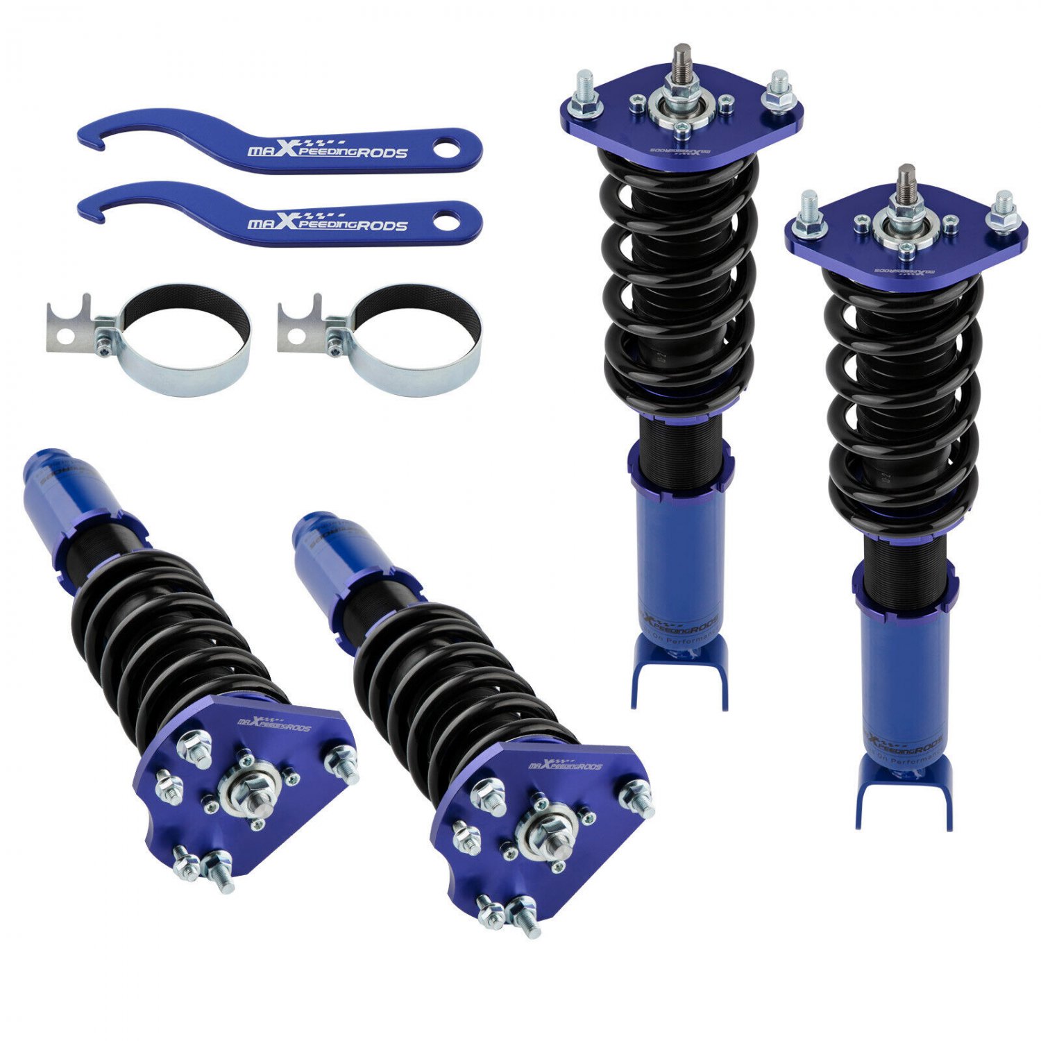 Maxpeedingrods Coilover Lowering Kit for Honda Prelude Coupe 2-Door 1992-2001