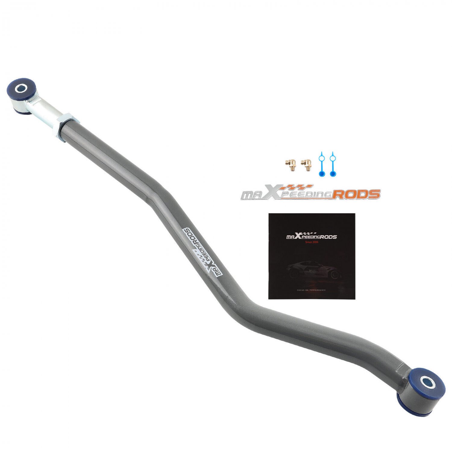 Front Adjustable Track Bar 0-6" Lift for Jeep Wrangler JK 2007-2018 Panhard Rod