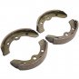 4 Pcs Rear Brake Shoes For DS Club Car Golf Cart Gas & Electric 1981-94 1011463
