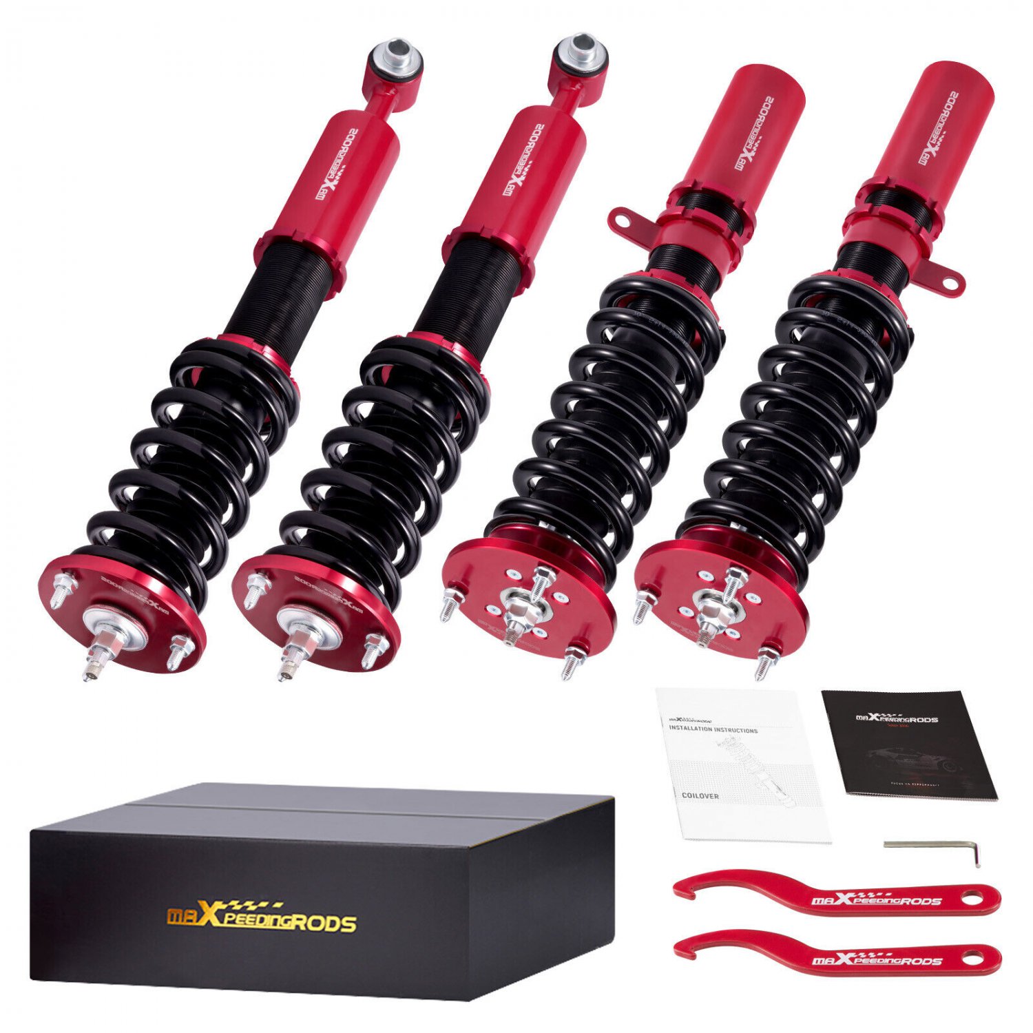 COILOVERS 24 Level Damper Struts Lowering Kit FOR BMW 5 SERIES 04-10 E60 RWD