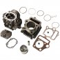 Cylinder Head Piston Gasket Top End Kit for Honda XR70R 1997-2003 C70 1980-1983