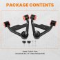 2x Front Upper Control Arm 2-4 inch Lift For Chevy S10 GMC S15 4WD 1982-2005