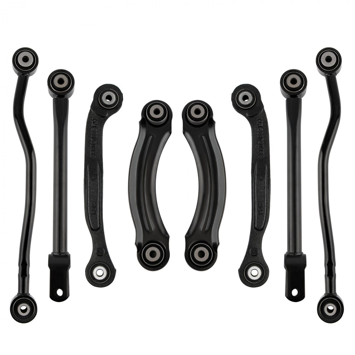 8pc Rear Suspension Control Arms Strut Rod Lateral Arm LH & RH For Dodge Charger