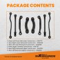 8pc Rear Suspension Control Arms Strut Rod Lateral Arm LH & RH For Dodge Charger