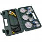 60MPa Hydraulic Pressure Test Kit  Diagnostic 3 Gauge 6 Couplings  Excavator