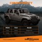 Dual Steering Stabilizer for Jeep Wrangler JK JKU 2007-2018 Fit 2-6'' Lift Kit